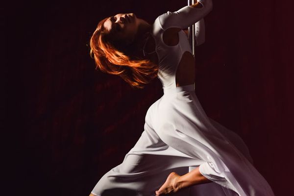 A sequence of diagrams showing body posture and movement flow.